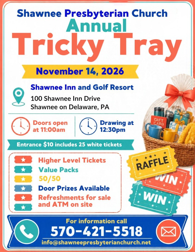 Tricky Tray Nov. 14